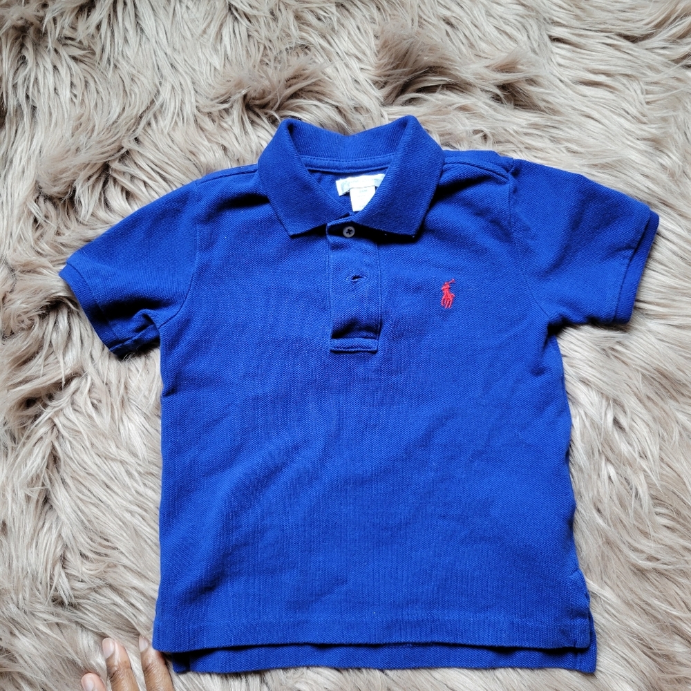 Ralph Lauren Polo Shirt 24 months Blue